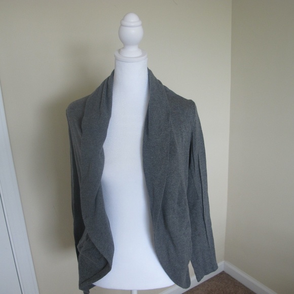 Express Women's Grey Open Front Cardigan Size S GUC - Picture 1 of 3